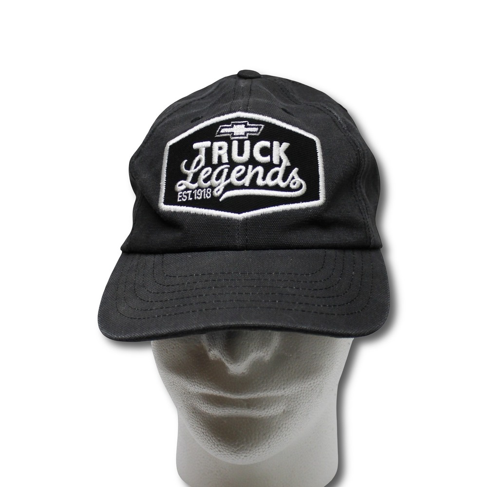 Truck Legends Chevy Black Strapback Hat